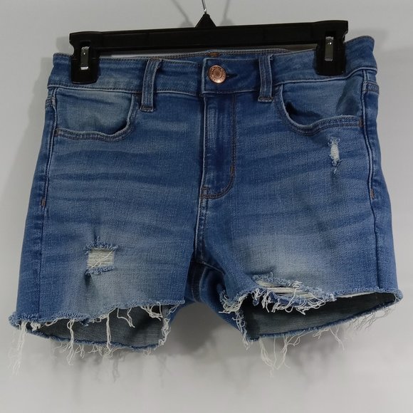 American Eagle Outfitters Pants - American Eagle Super Stretch Hi-Rise Jegging Shorts Size 4